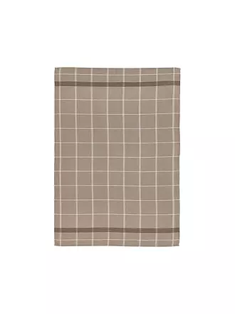 SOEDAHL | Strofinaccio 50x70cm MINIMAL Grigio Pietra | hellbraun